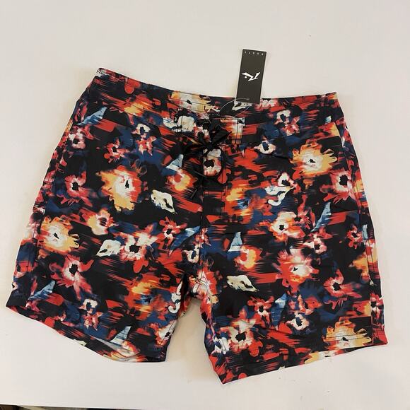 Men’s Rusty Board Shorts Swim Trunks New - Picture 1 of 5